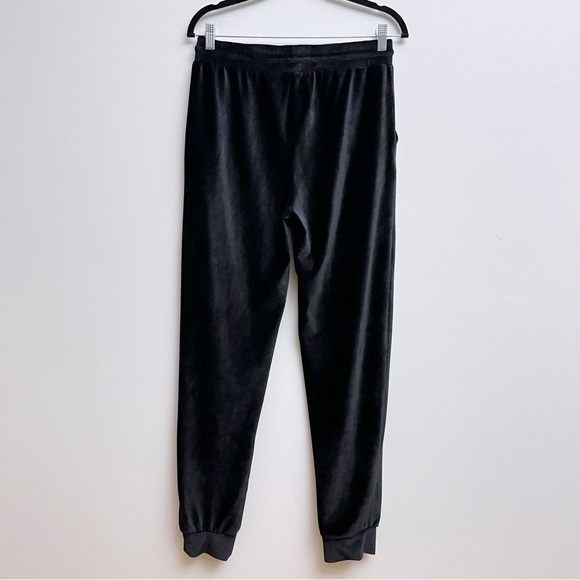 Alter’d State Black Ribbed Velour Jogger Athleisure Loungewear Pants Large - Picture 4 of 7